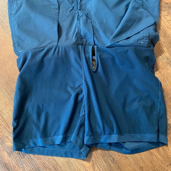 Title Nine Venetian Blue Cargo Skort Size 14 - Picture 2 of 4